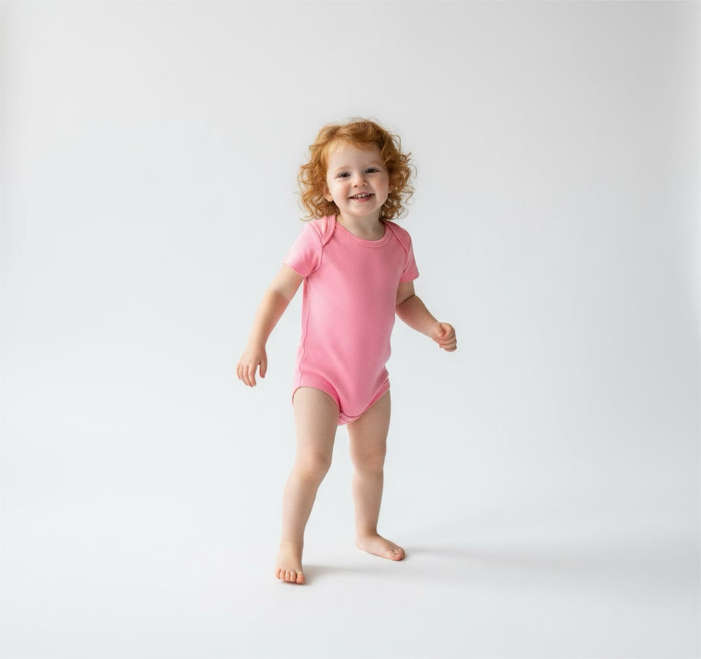 Bodies manches courtes imperméable rose