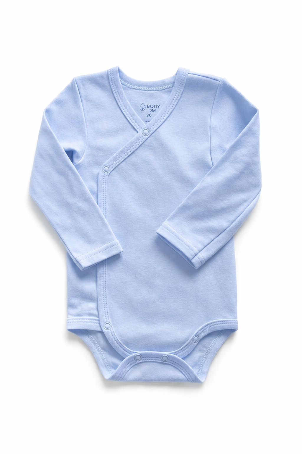Bodies naissance, imperméable manches longues bleu
